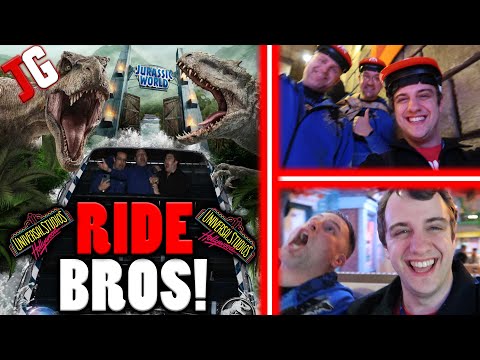 Universal Studios Hollywood: Ride Bros (Mario Kart, Secret Life Of Pets, & Jurassic World)!