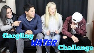 Gargling Water Challenge With Daniel Seavey & Friends - Lovey James