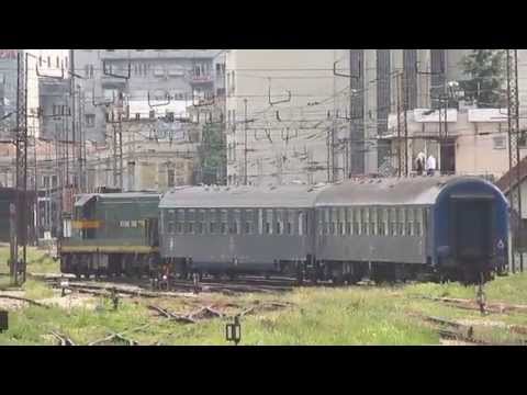 Belgrade railway station and trains