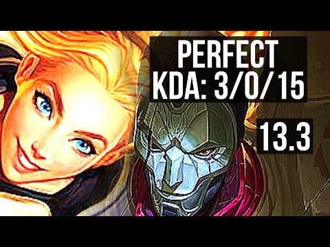 LUX & Cait vs JHIN & Heimer (SUP) | 3/0/15, 500+ games, 1.2M mastery | KR Diamond | 13.3