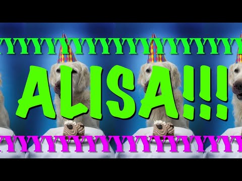 HAPPY BIRTHDAY ALISA! - EPIC Happy Birthday Song