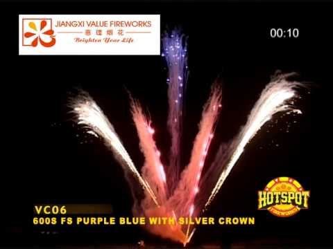 600S FS PURPLE BLUE WITH SILVER CROWN