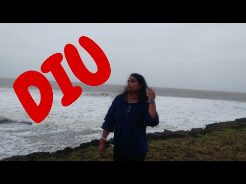 DIU BEACH #drishanafun A