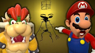 MARIO Y BOWSER EN LOS BACKROOMS - Garry&#39;s Mod (Loquendo)