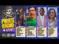 Pirate Radio LIVE 8/21/26: Jeremy Lewis, Josh Pokrywka, Tony Dunn, Aundrae Allison, Jennings Hall