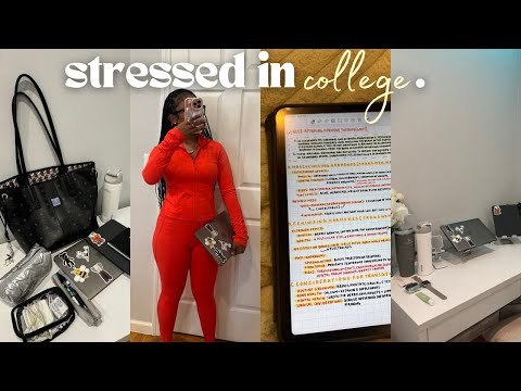 nursing school is hard | 5 am morning routine, grwm, studying, clinical, shopping, college vlog,fall