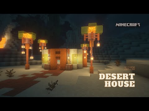 ZE3d_ - Minecraft Desert House | Tutorial | ZAYN | #minecraft #build