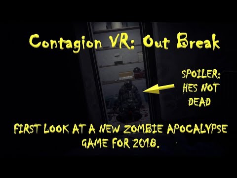 New ZOMBIE game for 2018 - Contagion VR Outbreak - Review Best VR Games - Steam Early Access
