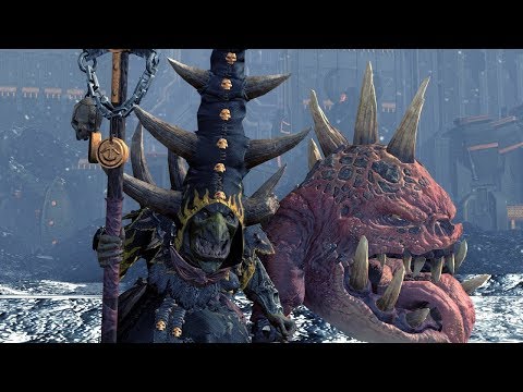 THIS IS TOTAL WAR SURVIVAL CAMPAIGN - Legendary Skarsnik - Doomed from the start