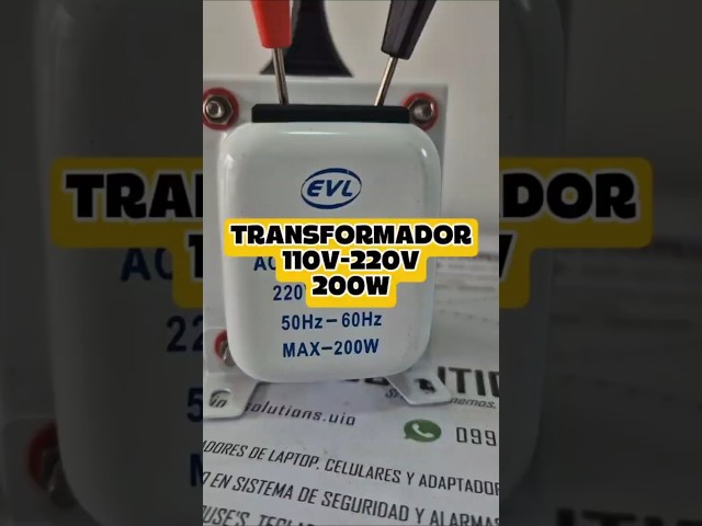 Vídeo relacionado con Yinleader Convertidor de Voltaje - Salida 110/220 Voltios CA - Transformador de Núcleo Toroidal EEUU de 500VA - 110V 220V 500W