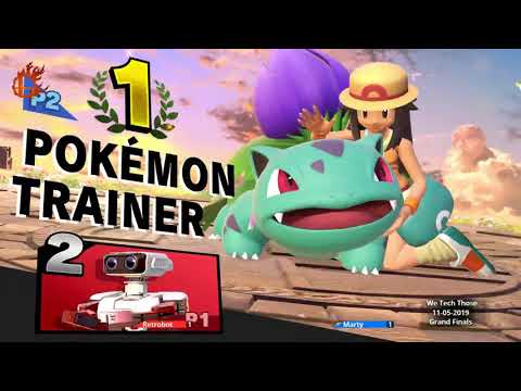 We Tech Those 9 Retrobot (ROB) vs Marty (Pokemon Trainer) Grand Finals