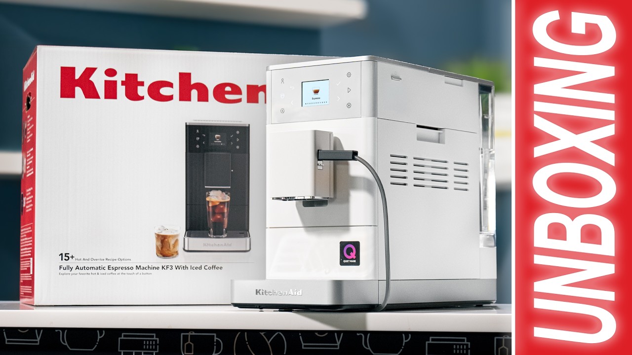KitchenAid KF3 Super Automatic Espresso Machine Unboxing | What’s Included?