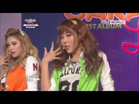 [Music Bank K-Chart] Orange Caramel - Lipstick (2012.09.21)