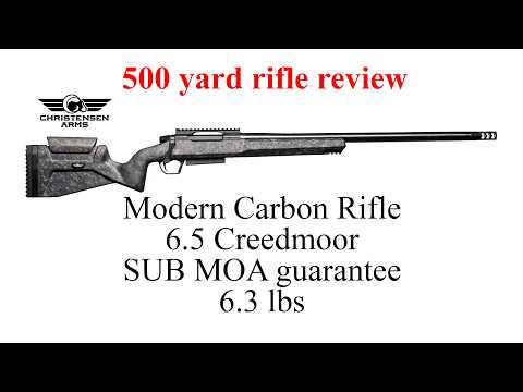 Christensen Arms MCR 500 yard review