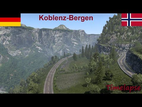 ETS2 Promods Timelapse | Koblenz-Bergen