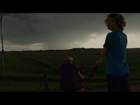 12 -Year-Old Levi Fafard's First "Real" Storm Chase