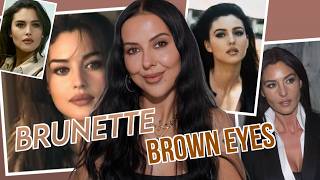 BRUNETTE With BROWN EYES This is Your Makeup Look!!!