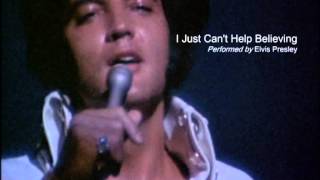 Elvis Presley - I Just Can&#39;t Help Believing (with rehearsal)