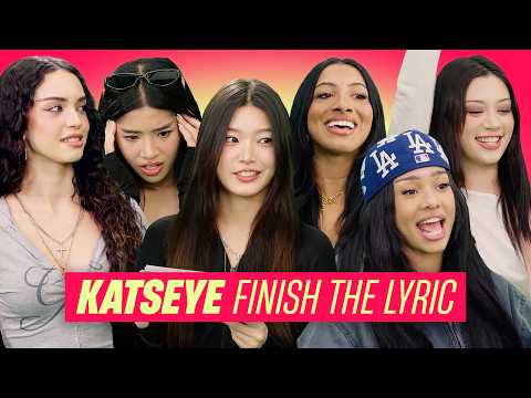KATSEYE cover Little Mix, Zara Larsson and BTS | Finish The Lyric | Capital