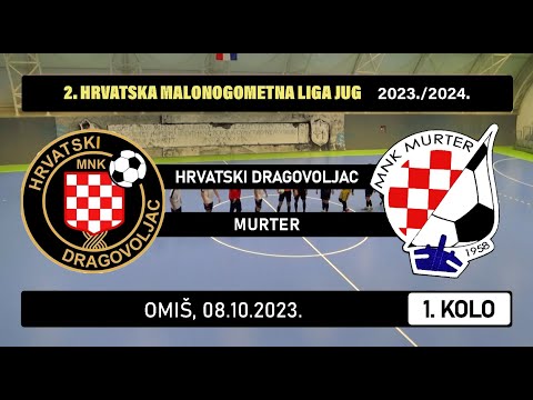 2. HMNL Jug: HRVATSKI DRAGOVOLJAC - MURTER  2:4, 08.10.2023.