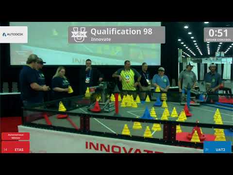 2018 VEXU Innovate Q98 - ETAS vs UAT2 - 22 to 41