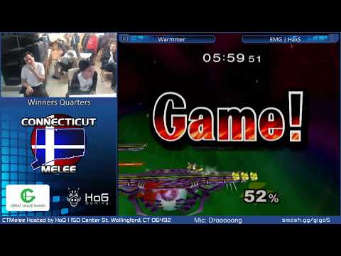 GIGAHOG #5 Warmmer (Falco) vs EMG | Hax$ (Fox)