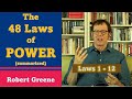 48 Laws of Power by Robert Greene (Summarized) | Laws 1 to 12