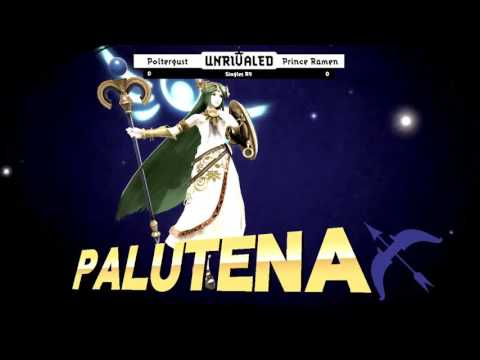 Unrivaled 2 WiiU - Poltergust (Yoshi) vs PrinceRamen (Palutena) - Winners R4