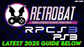 [NEW 2025 GUIDE PINNED]Retrobat PS3 RPCS3 Emulator Setup Guide 2024 #retrobat #ps3 #emulator