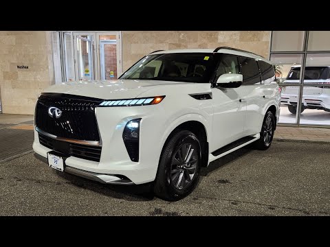 2025 INFINITI QX80 Pure POV Test Drive/Review