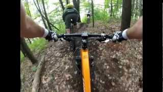 preview picture of video 'A Day of Downhill Riding at Swain Mountain'