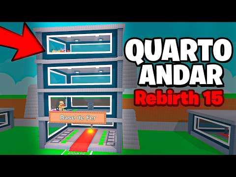 DESBLOQUEEI O MAX REBIRTH E ENTREI NO TOP GLOBAL (ROUBE UM BRAINROT)