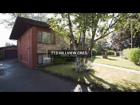 SOLD!! SOLD!!  713 Hillview Cres, Pickering