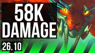 NIDALEE vs MASTER YI (JGL) | 58K damage, Good KDA: 26/2/13 | KR Diamond | 26.10