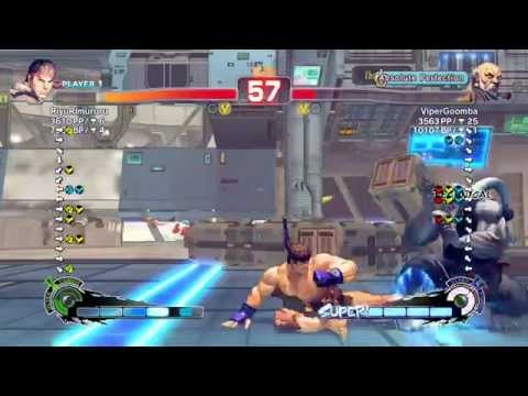 USF4 Ranked Match 4 of 16: ViperGoomba vs. RiyuRimururu