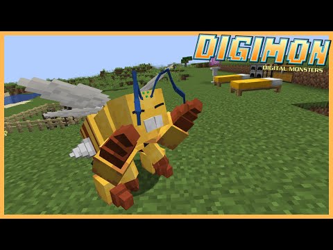 NEW & IMPROVED DIGIFARMING! Minecraft Digimobs Mod Episode 2
