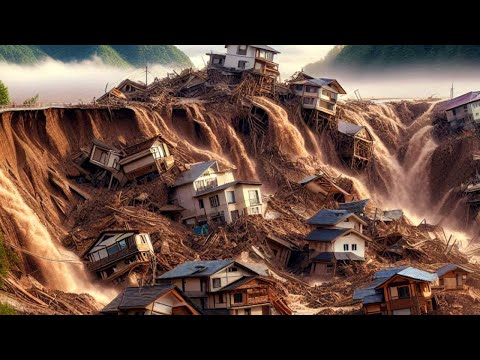 HUGE LANDSLIDE IN ITALY: Evacuation in Niscemi
