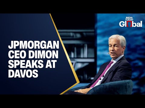 LIVE | JPMorgan CEO Jamie Dimon Speaks at WEF Davos
