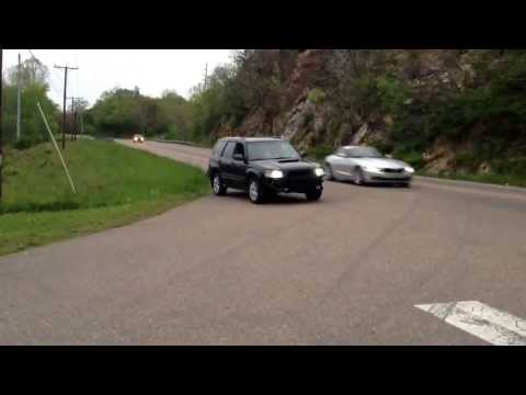 Forester Xt launching it!