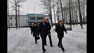 Рабочая поездка губернатора Сергея Фургала в Охотский р...