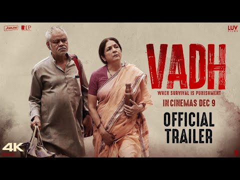 Vadh (Official Trailer) Sanjay Mishra, Neena Gupta | Dec 9