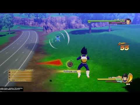vegeta infinity breaker extend combo