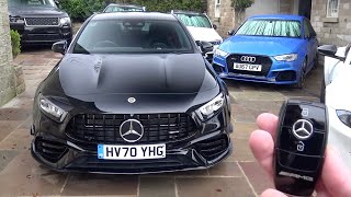 Mercedes A45S AMG First Drive -  The Hot Hatch With Supercar Performance **415 BHP**