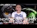 HOROSCOPO DE HOY ARCANOS Viernes 6 De Julio De 2018
