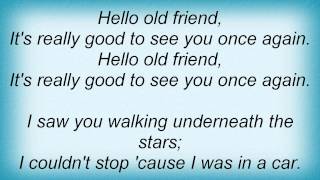 Eric Clapton - Hello Old Friend Lyrics