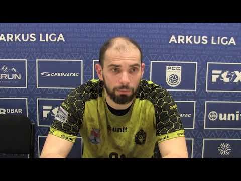 Najava 8. kola plej-ofa ARKUS lige (muškarci) - igrač Dinama - Kostadinović Miloš