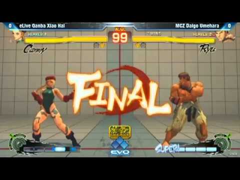 EVO 2012 Top 8: Xiao Hai (Cammy) vs Daigo Umehara