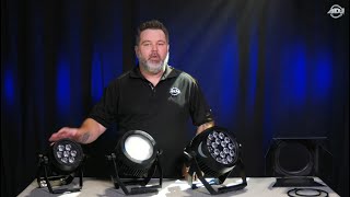 ADJ Encore Lime Par Series (Encore LP18IP, Encore LP12IP & Encore LP7IP)