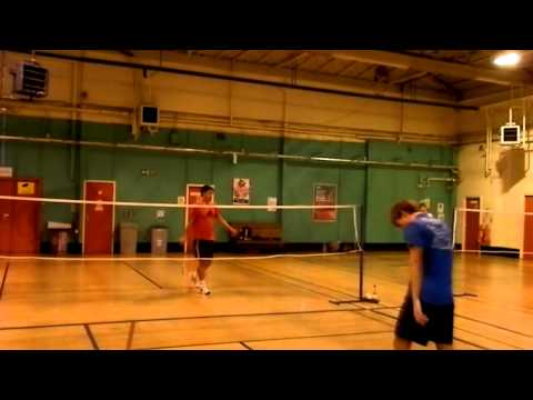 Leicester DMU badminton man single 2