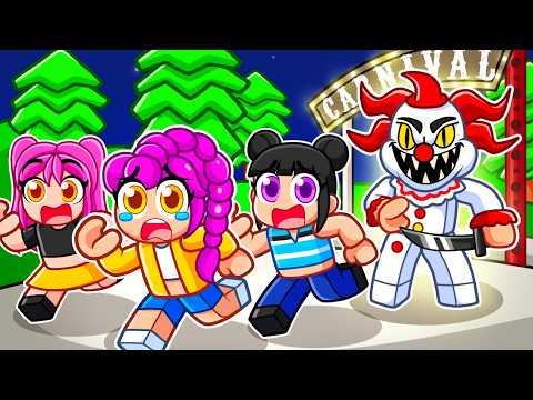 KPOP DEMON HUNTERS Escape CARNIVAL OF TERROR In Roblox!